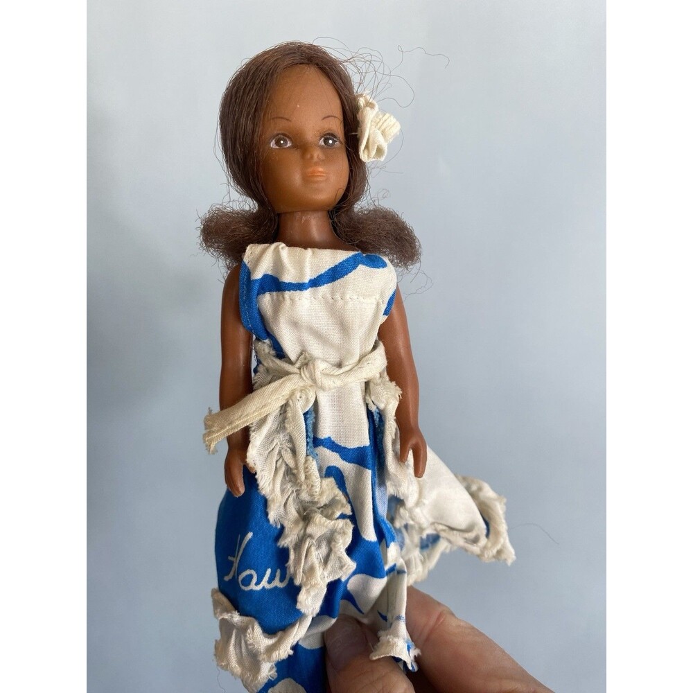 Vintage 1960s Lanakila Crafts Hawaii Hula Doll